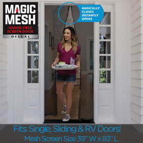 Magic Mesh Deluxe 18-magnet seal for reliable operation.