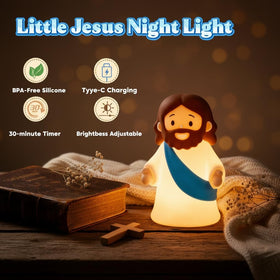 Magical JD rechargeable kids night light offers cordless, year-round convenience