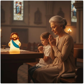 Magical JD soft silicone Jesus figure stays cool to touch