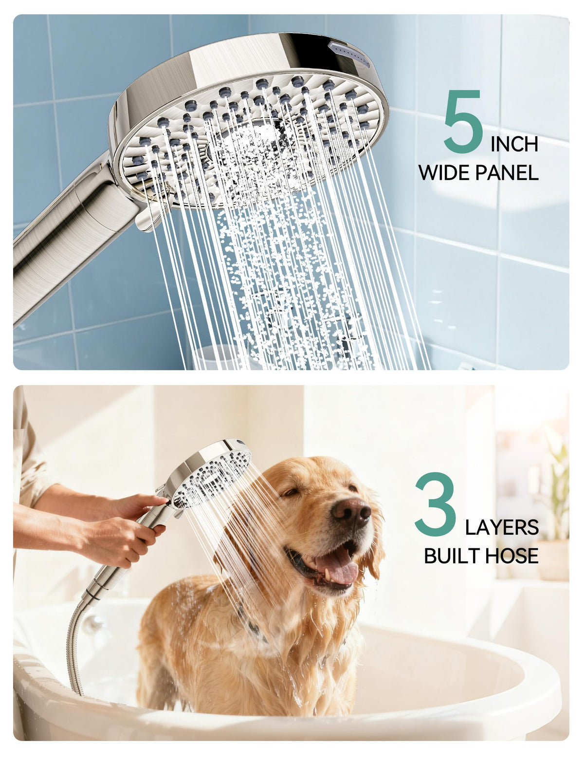 Magichome anti-clog silicone nozzles maintain clear spray