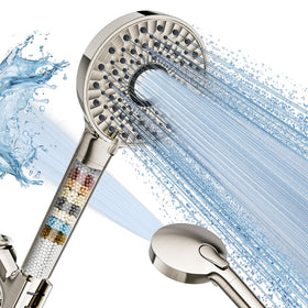 Magichome showerhead with 10 spray modes for versatile bathing