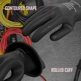 MAGID contoured hand-fit design reduces fatigue during extended wear.