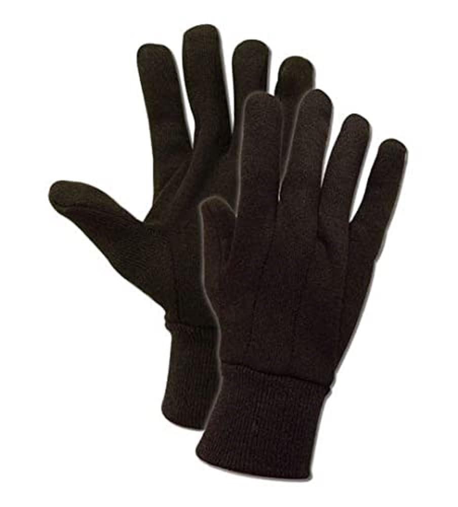 MAGID JerseyMaster 7 oz jersey gloves with knit wrist cuff for easy on/off and comfort.