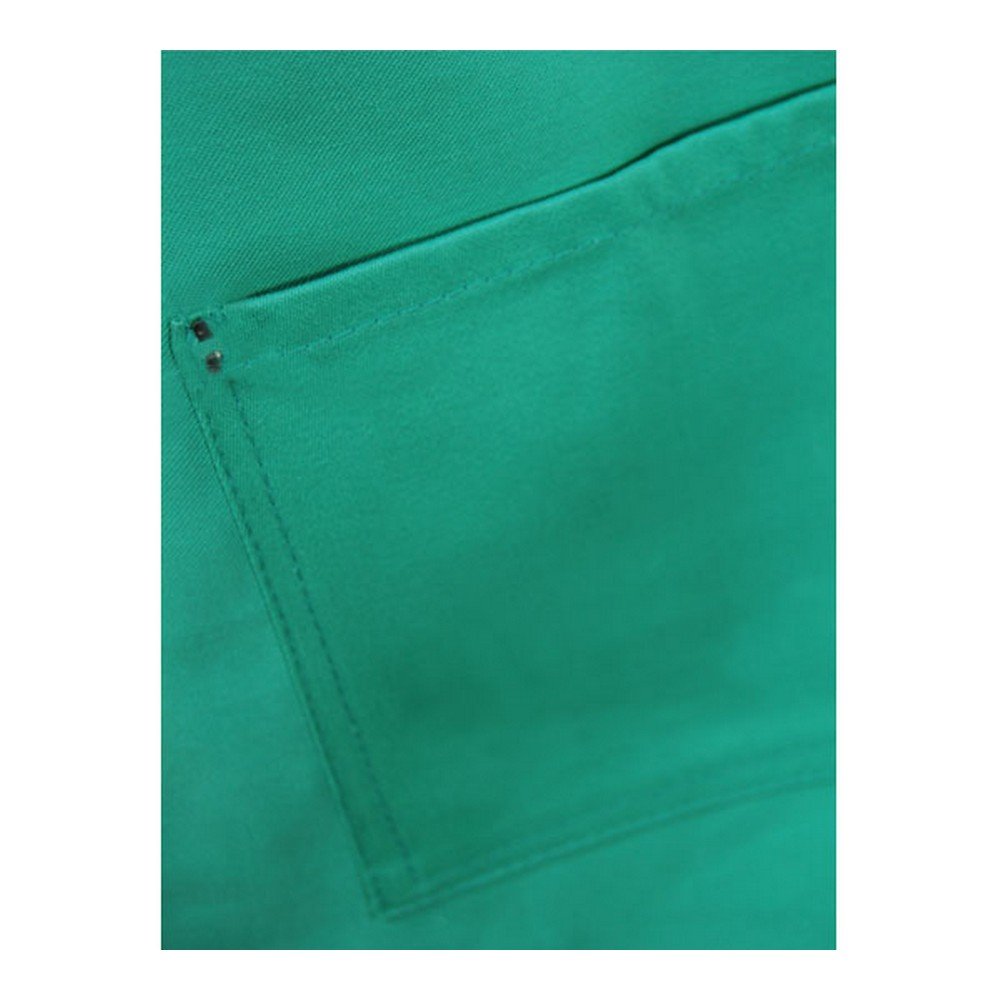 MAGID SparkGuard green welding jacket sleeve closures demonstrate secure fit