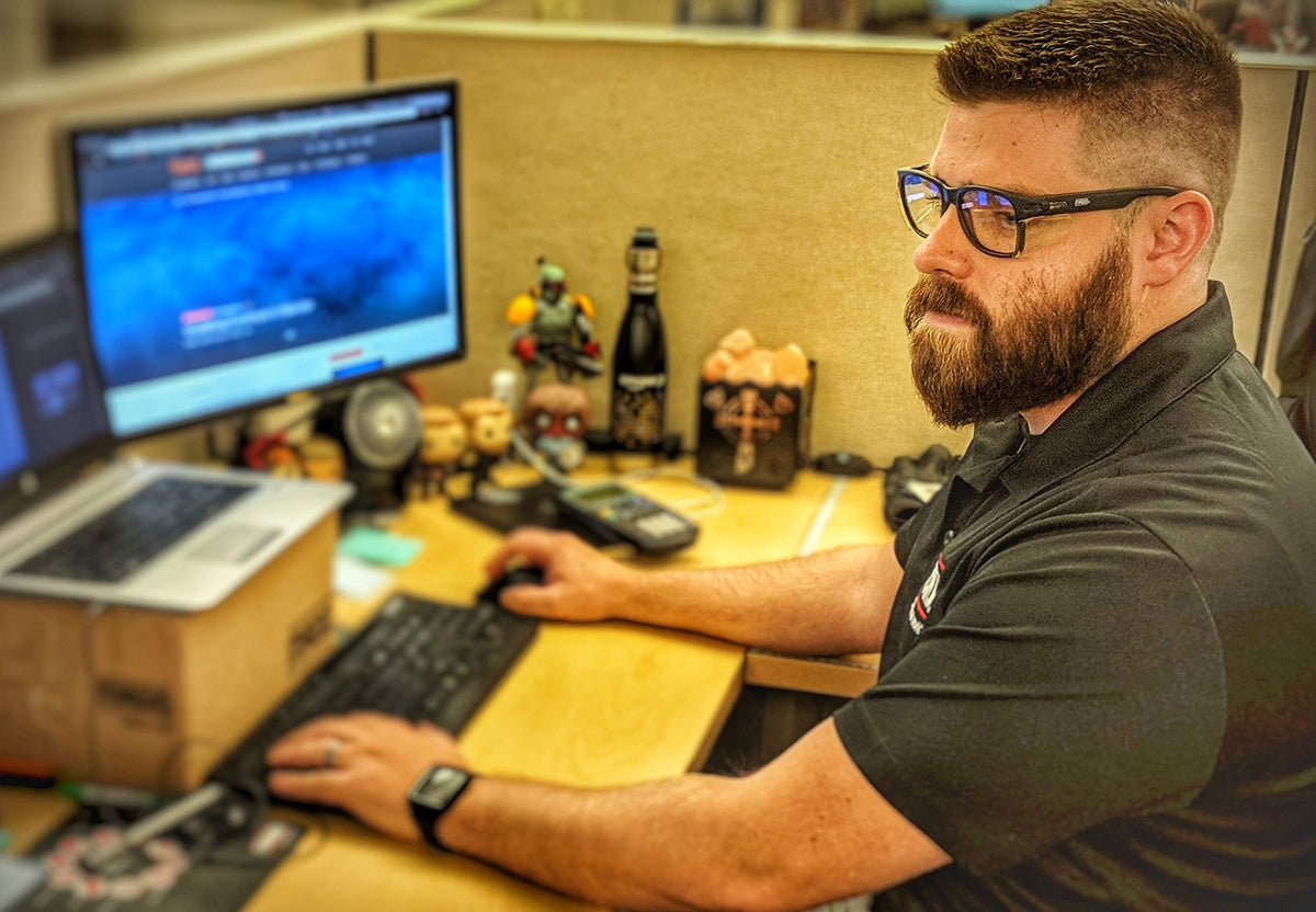 MAGID Y50 glasses feature blue-blocking lenses to reduce eye strain during long shifts.