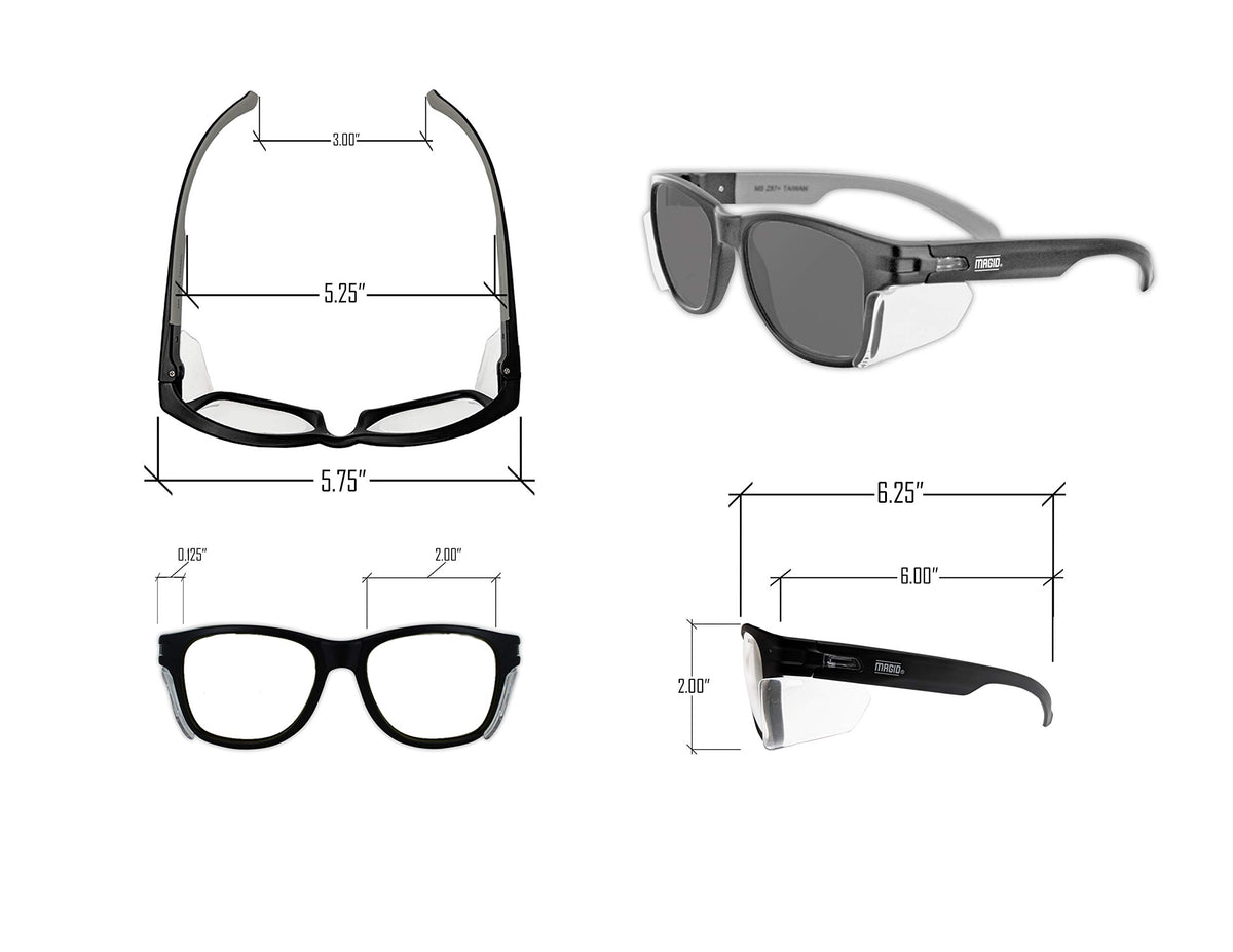 MAGID Y50 includes protective wiper case for lens care.