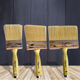 Magimate block brush multi-use for staining and polyurethane on various surfaces.