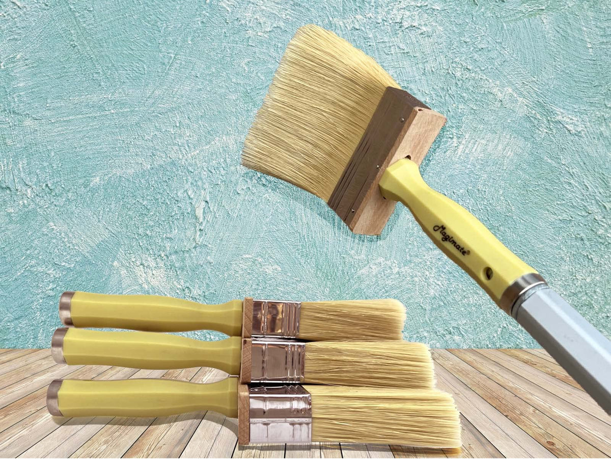 Magimate brush kit reduces fatigue with wide tips and smooth application.