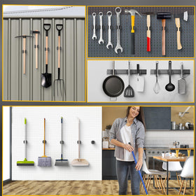 MagitcSee heavy-duty magnetic holder securely grips tools without drilling.