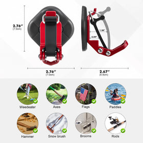MagitcSee quick-release tool holder for easy access on the go.