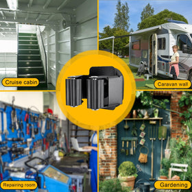 MagitcSee universal diameter fits broom handles from 15 to 38 mm.