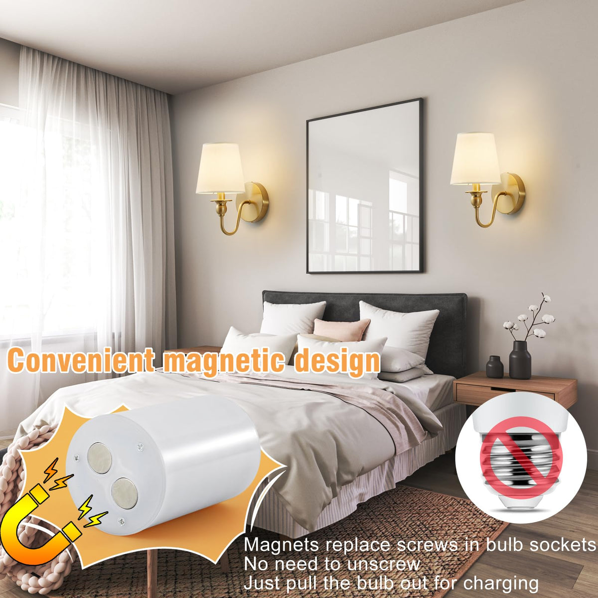 Maglaw 12-color RGB option offers mood lighting for living spaces