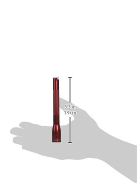 MagLite Mini LED Flashlight spot-to-flood beam for versatile illumination.