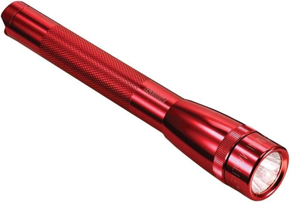 MagLite Mini LED Pro Flashlight front view showing a bright, portable EDC light.