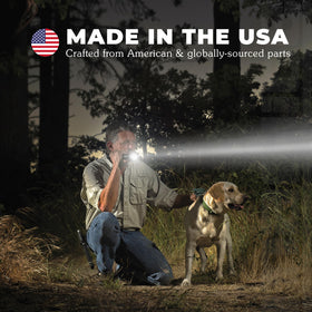 MagLite Mini Pro aluminum body provides durable, rugged use.