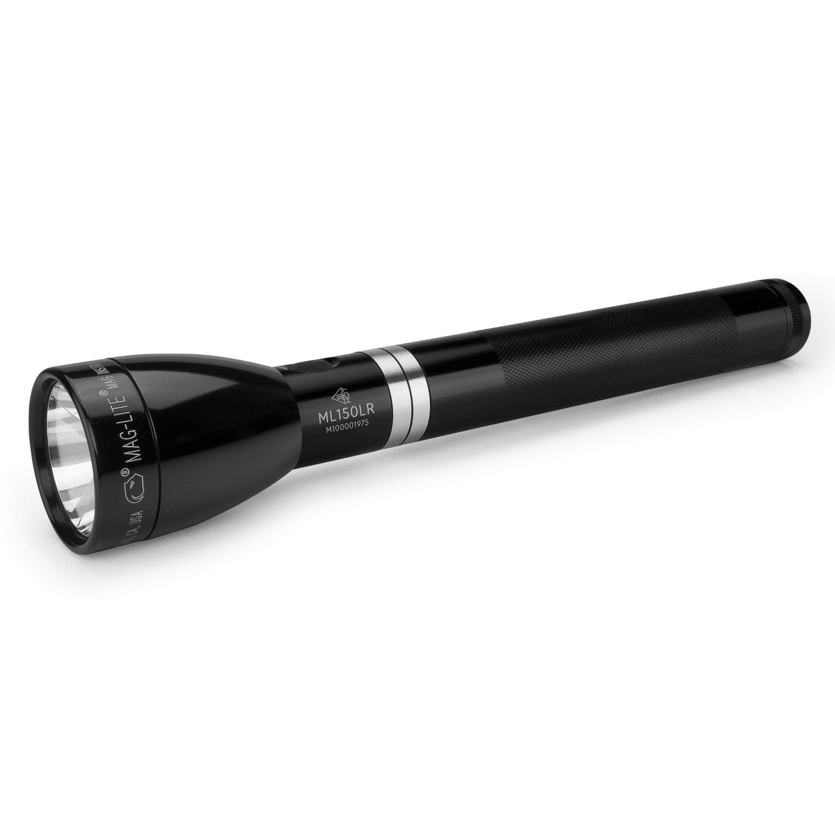MagLite ML150LR with QuickClick five-mode control for versatility.