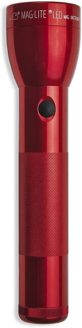 MagLite ML300L with adjustable beam focus for spot or flood lighting.