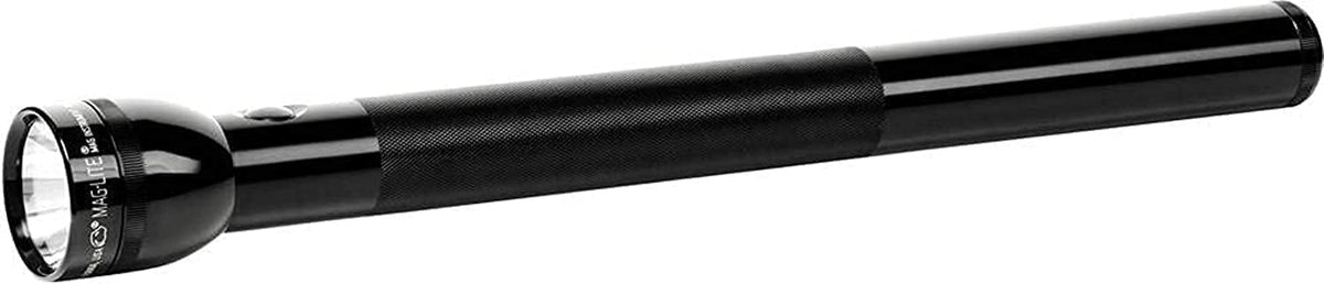 Maglite ML300L adjustable beam focus for spot to flood lighting.