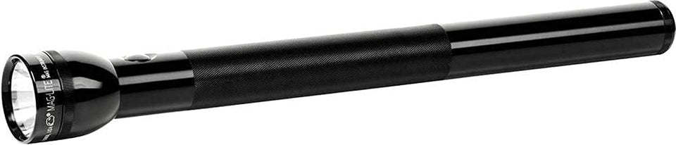 Maglite ML300L adjustable beam focus for spot to flood lighting.