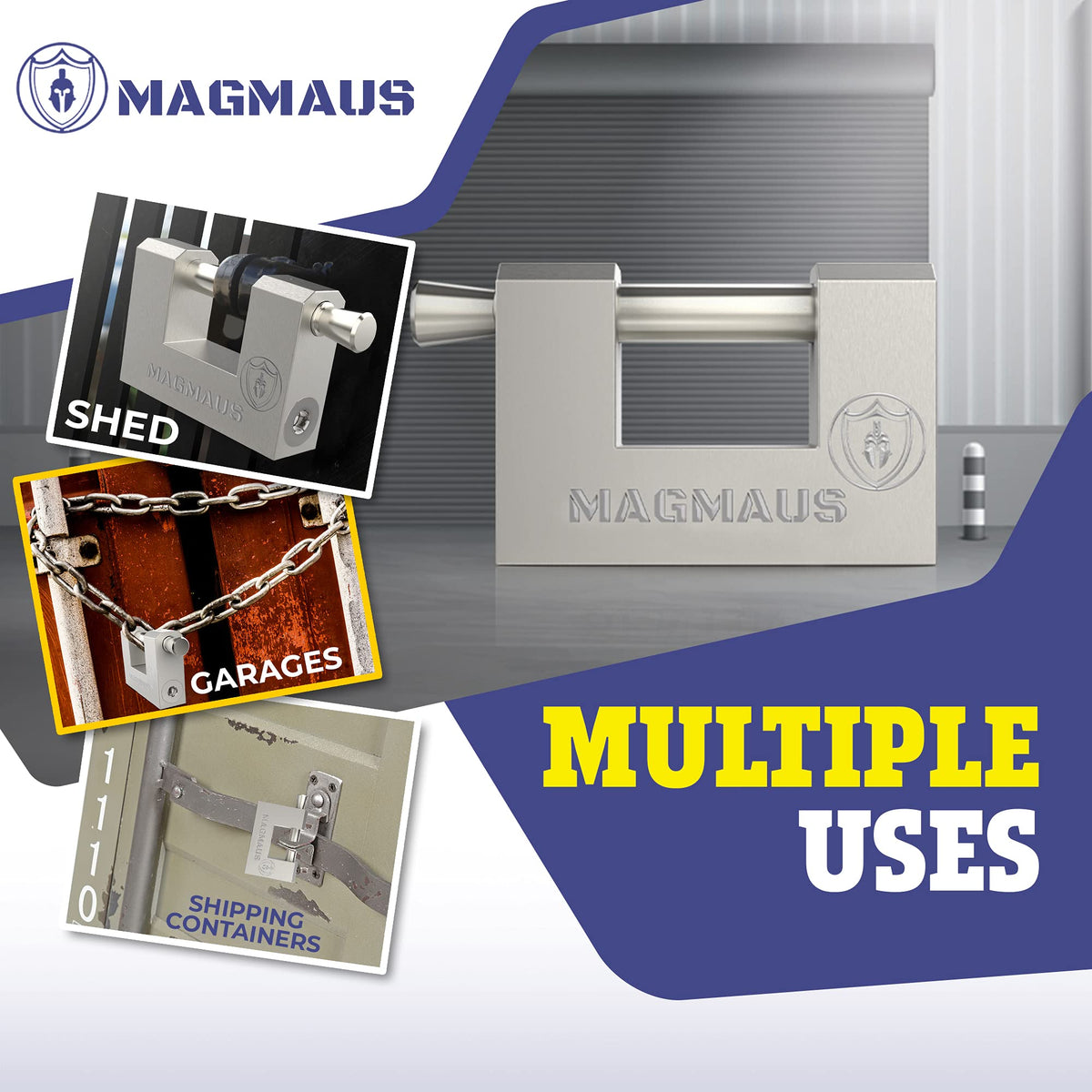 Magmaus RTL70 hasp compatibility for 0.39–0.70 inch hardware in a practical setup