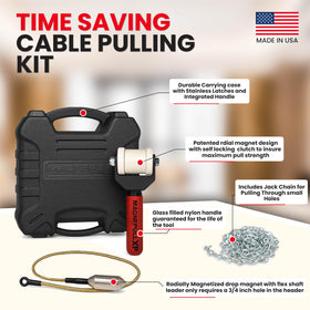 Magnepull XP1000-LC carrying-case keeps tools secure during transport