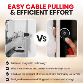 Magnepull XP1000-LC durable-nylon-handle offers ergonomic grip