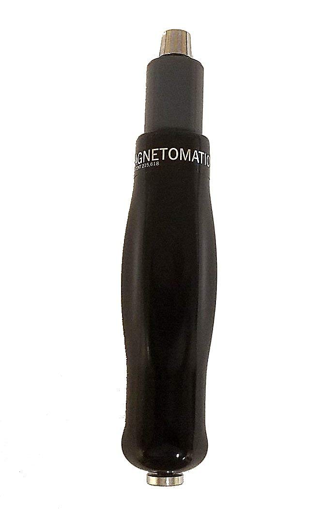 Magnetomatic Pipe Locator collapsed for hip-pocket portability.