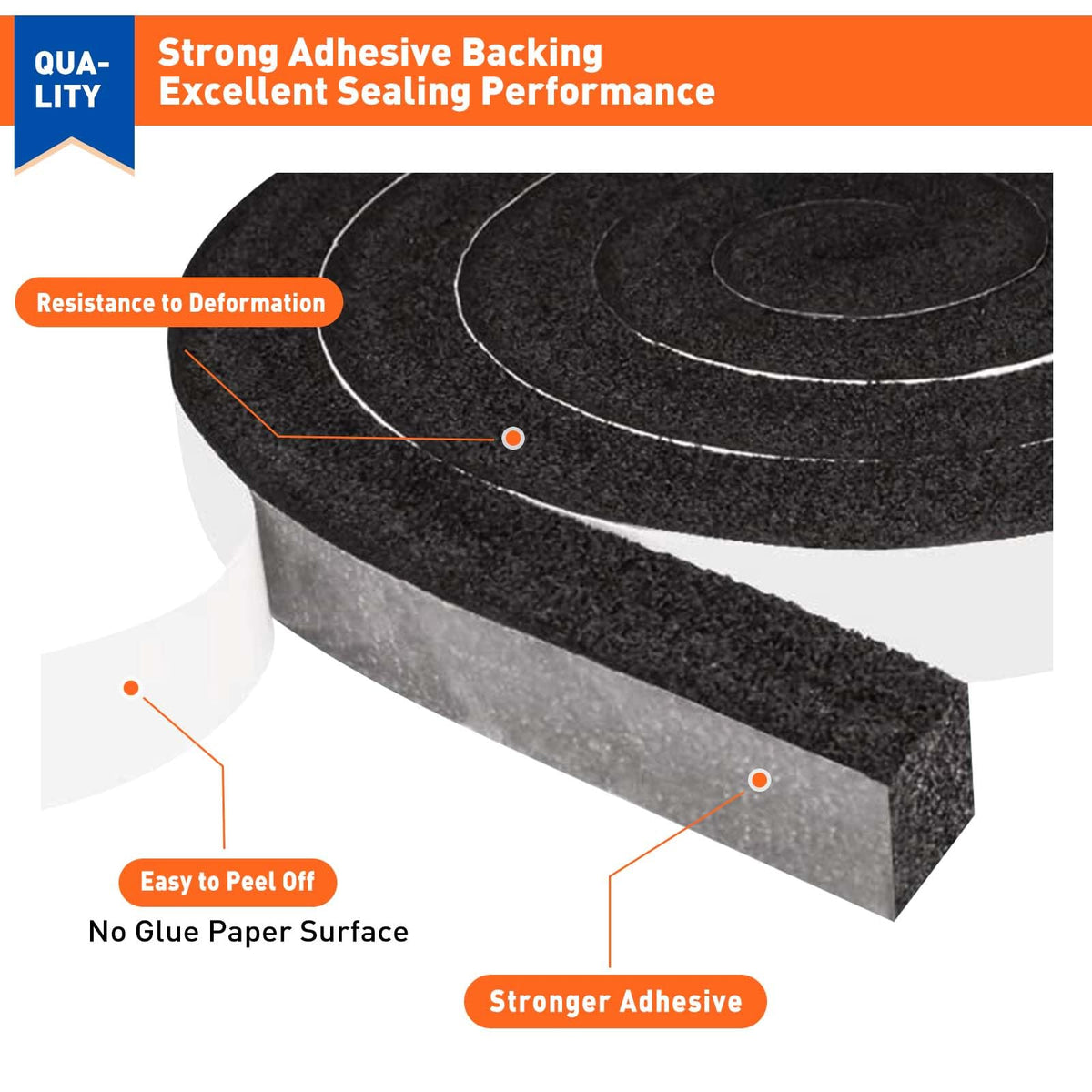 MAGZO door-frame weather seal demonstrates simple DIY installation.