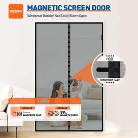 MAGZO easy-install magnetic screen with tool-free setup