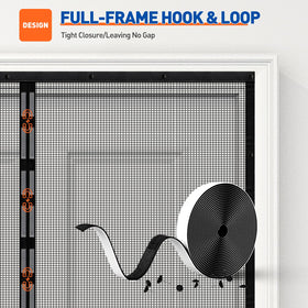 MAGZO full-frame hook-and-loop seal ensures tight closure