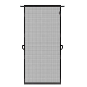 MAGZO hanging screen door overview showing adjustable width for 30x80 openings and breathable airflow.