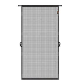 MAGZO Hanging Screen Door with tension rod for easy airflow.