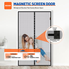 MAGZO hook-and-loop installation makes setup quick and easy