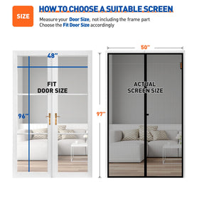 MAGZO windproof design keeps doorway secure against drafts