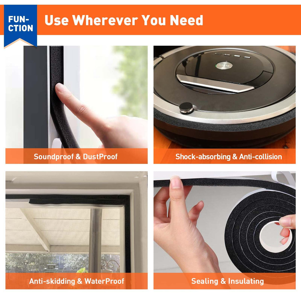 MAGZO two-roll set enables weatherproofing and noise reduction in RVs.