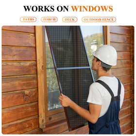 MAGZO universal window and door screen replacement.