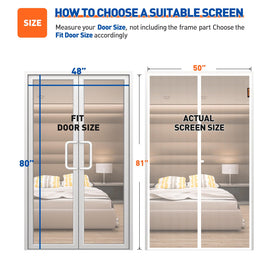 MAGZO windproof fastener design secures the screen against gusts