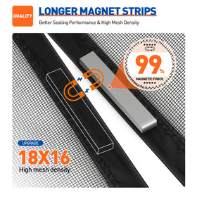 Windproof hook-and-loop fasteners reinforce the opening against breezes.