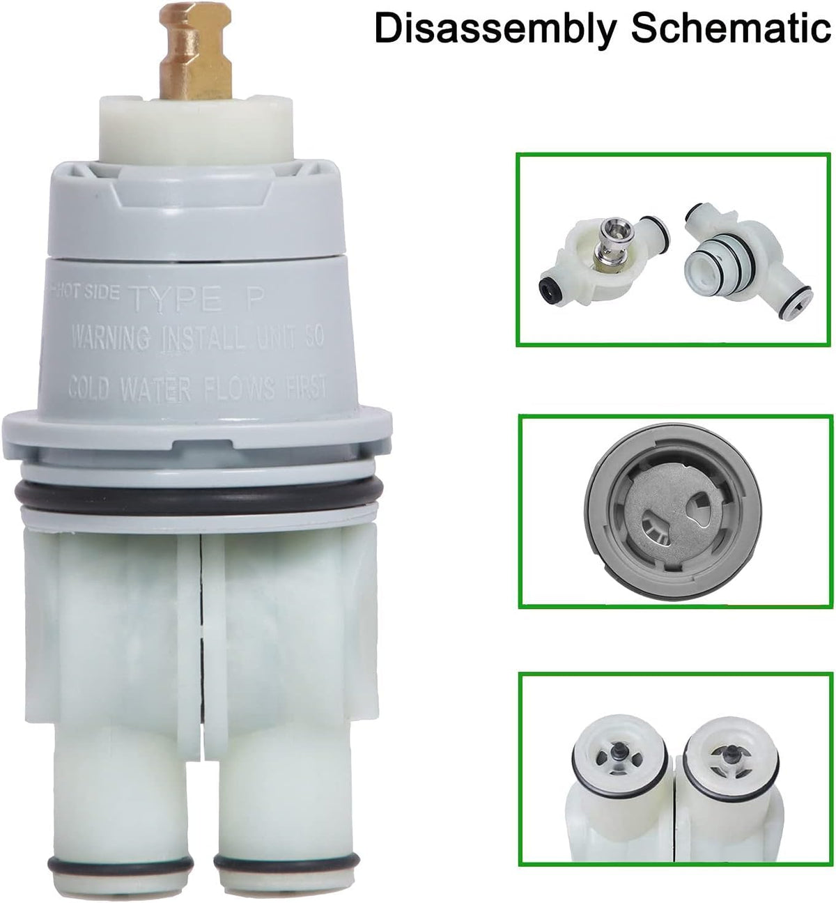 Mahua Delta shower valve 13/14-series compatible for reliable temperature control