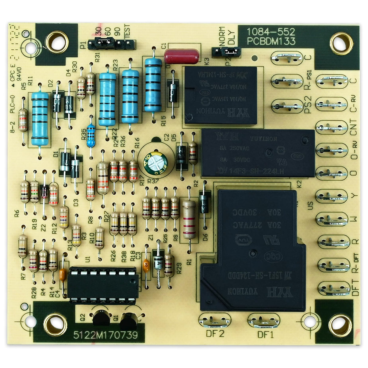 MAHUIBIN defrost board test mode feature enables quick checks.