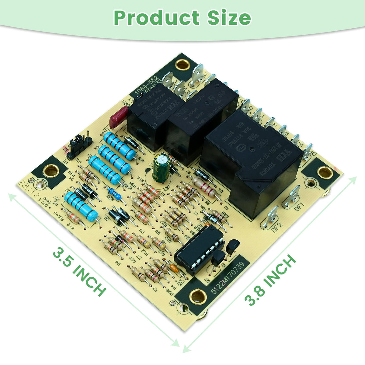 MAHUIBIN defrost board wiring connector highlights easy installation.