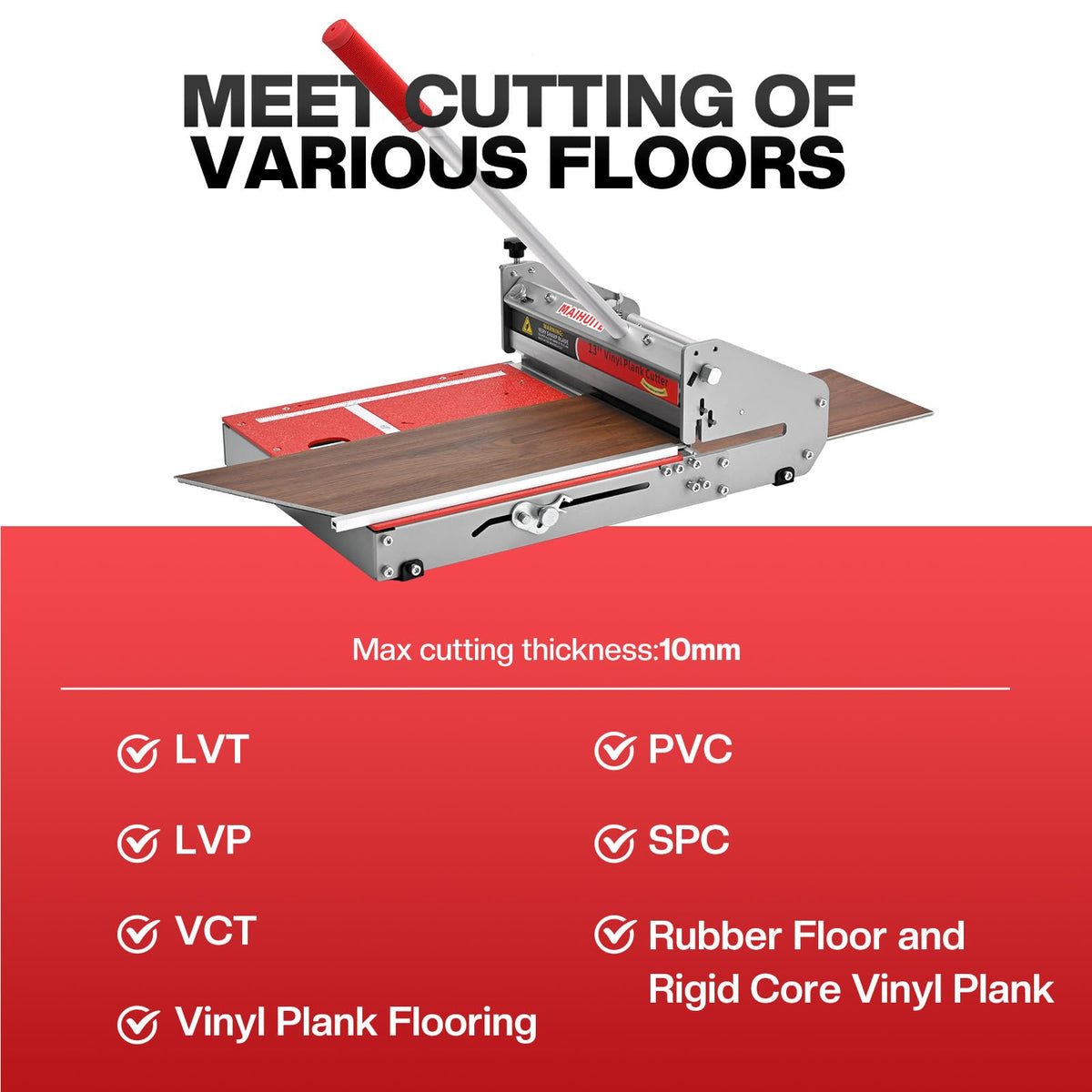 MAIHUITE cutter with adjustable blade height for precise control