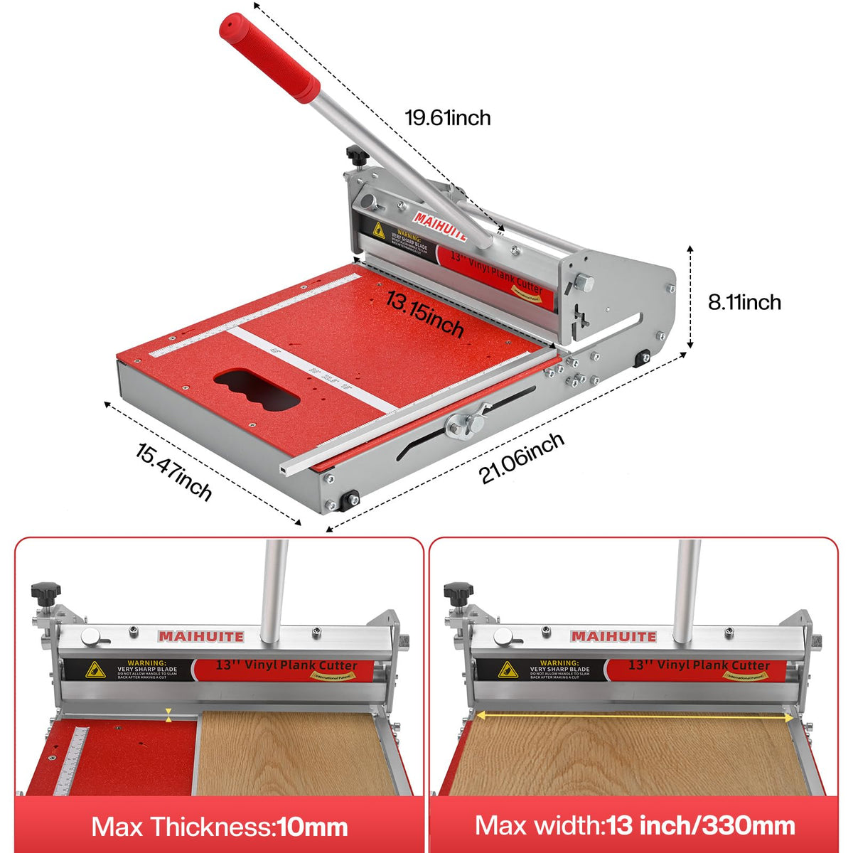 MAIHUITE replaceable blade and whetstone for sharp, clean edges