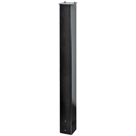 Mail Boss 7121 in-ground post front view shows sturdy curbside mounting.