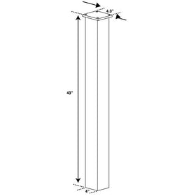 Mail Boss 7121 weather-resistant finish resists outdoor wear.
