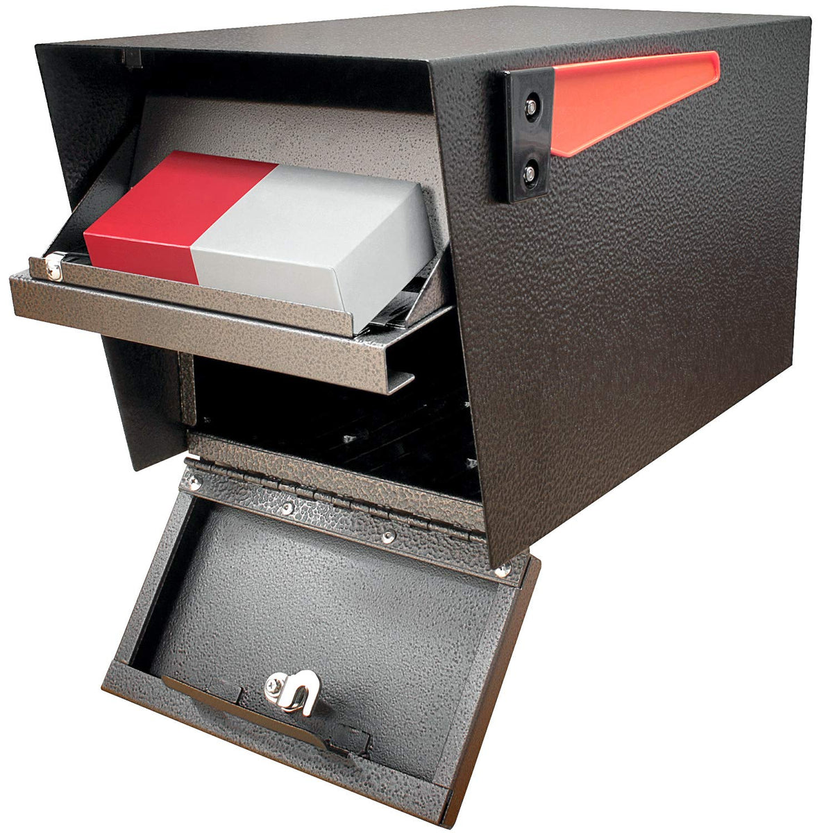 Mail Boss 7508 concealed outgoing mail clip for secure mail flow