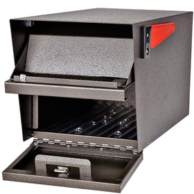 Mail Boss 7508 galvanized steel construction withstands vandalism and weather