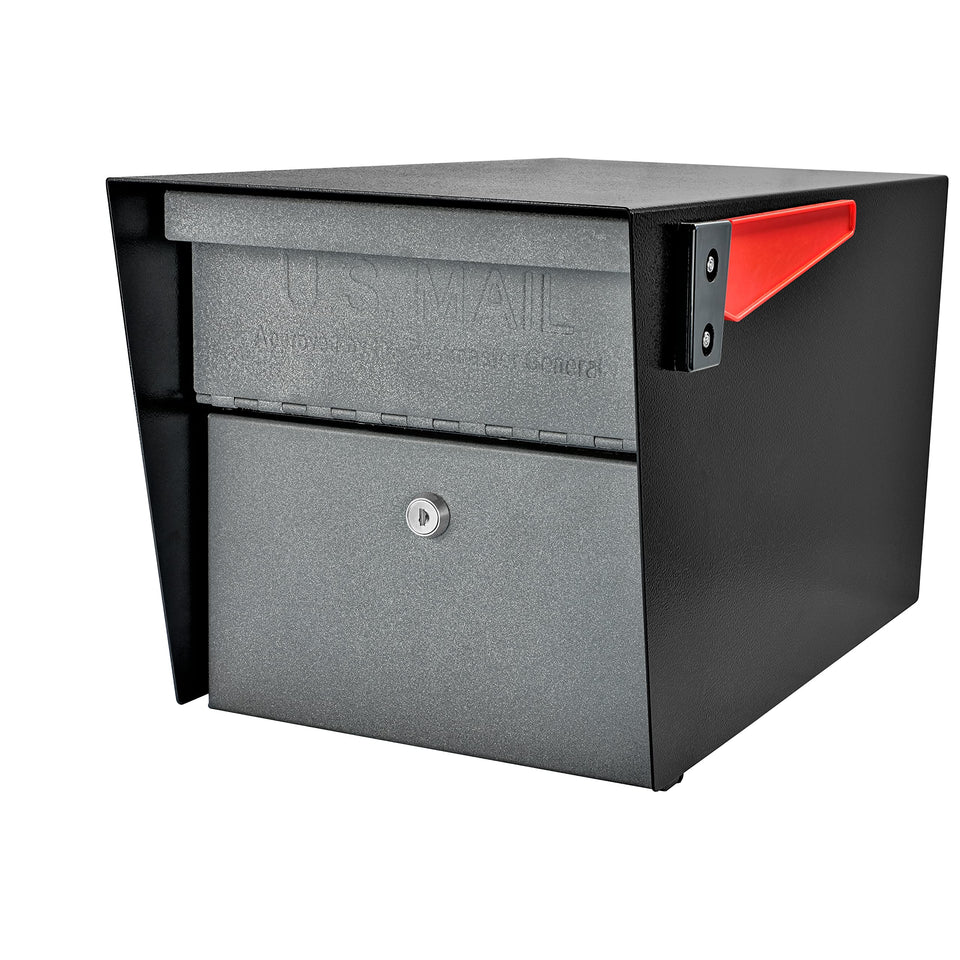 Mail Boss 7521 exterior view shows a secure locking mailbox design for homes.