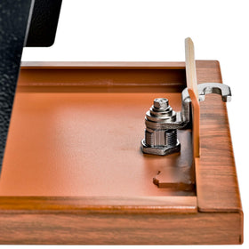 Mail Boss baffle door accepts small packages and deters fishing