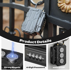 MAILADA key lockbox shows rugged PP material protecting keys daily